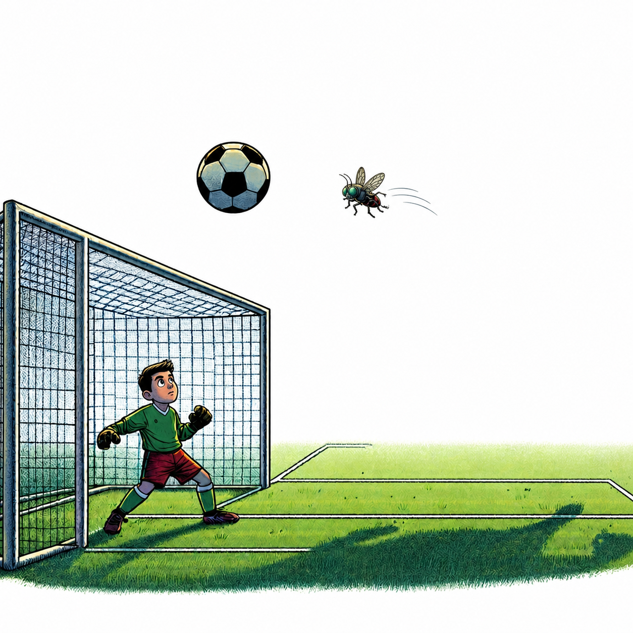 Guarding Goals — illustration