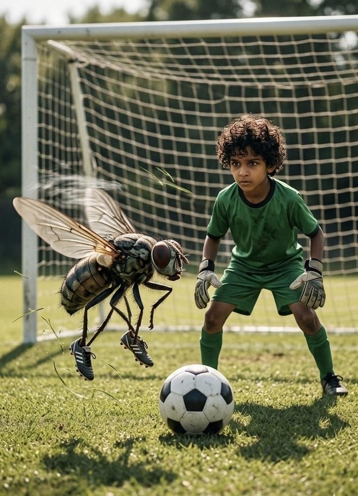 Guarding Goals — real-life render